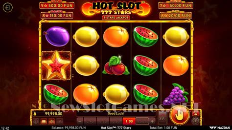 Play Hot 777 casino game by Wazdan at Getwin.